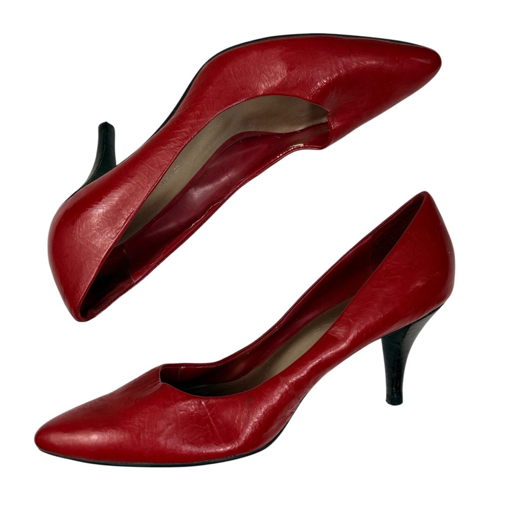 Bandolino Red Pointed Toe Heels